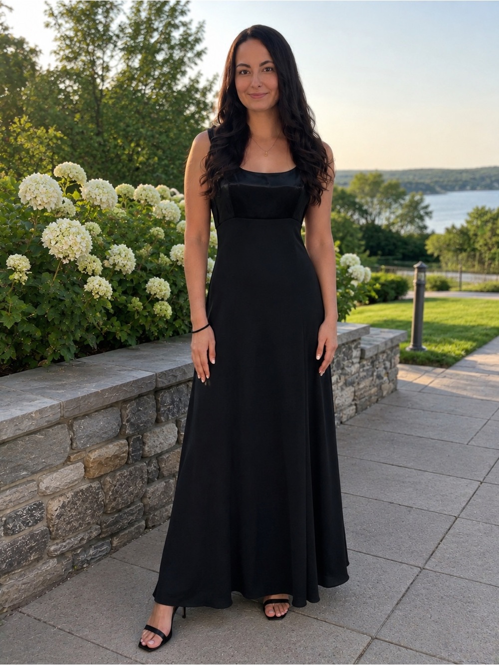 |Alex Evenings| Women’s Vintage 90’s Maxi Column Gown